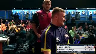 Luke Littler Vs Peter Stewart jr Winmau World Masters 2022 Boys Final