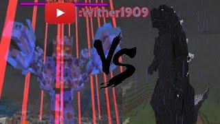 ULTRA DROWNED VS GODZILLA IN HELLMOBS BATTLESHOWCASE WITHER1909