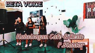 BETA VOICE - SIMPHONY YANG INDAH  LIVE COVER  @ HAHOLONGAN CAFE & RESTO