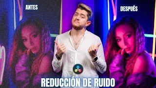 COMO ELIMINAR el RUIDO en tus VIDEOS  Davinci Resolve 18  Tutorial Reducción de Ruido 