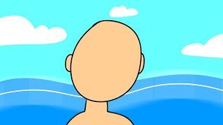 Caillou At The Beach