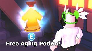 How to get AGING POTIONS *FAST* in Adopt Me