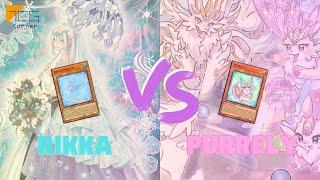 Exciting Yu-Gi-Oh Battle Rikka Deck vs Purrely Deck Asia English Edition