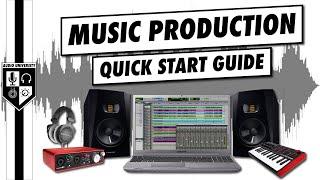 How To Produce Music In A Home Studio  Music Production For Beginners