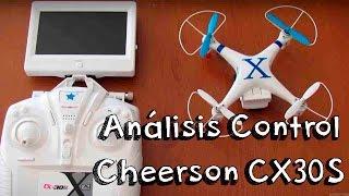 ANÁLISIS CONTROL DRONE CHEERSON CX30S EN ESPAÑOL Mejores drones y cuadricopteros con camara HD FPV