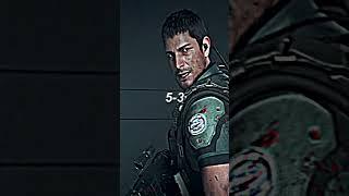 Chris Redfield vs Sebastian Castellanos  battle #shorts