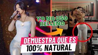 Angela Aguilar demuestra que su cuerpo es Natural  LA VERDAD DEL RELLENO