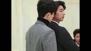 Gong Yoo and Lee Dong Wook Goblin photoshoot bromance