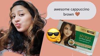 hair highlights at homecappuccino brown highlightsGhar pe highlight kaise kare