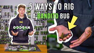 5 WAYS TO RIG a BANDITO BUG  BASS FISHING TIPS 