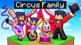 Having a CIRCUS FAMILY in Minecraft