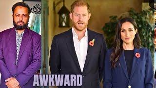 Awkward & Cringe - Meghan Markles Super FAKE reunion with Harry Is beyond Disgusting