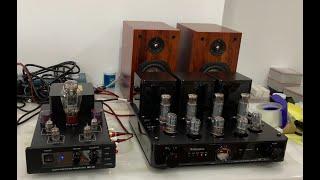 MingDa MC-7R  Pre-Amplifier +  Willsenton R8 KT88EL34 x4 Tube Power Amplifier Good matched