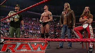 Randy Orton Edge Shawn Michaels John Cena & Etc... Segment RAW Apr 092007