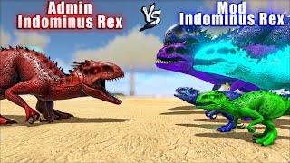 Admin Indominus Rex VS Mod Indominus Rex and more ARK Mod Battle Ep.120