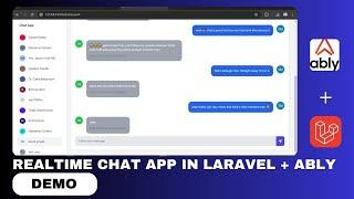 Creating a Realtime Chat App in Laravel 11 & Ably   Breeze  Intermediate Level  Demo