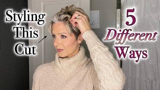 Pixie Hair Tutorial  5 Quick Change Styling Ideas