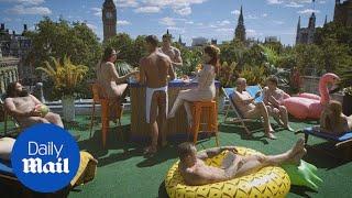 Take a look at the new naked sun terrace in central London - Daily Mail