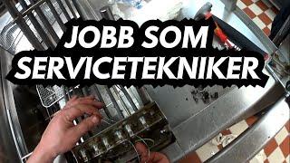 Lite jobb som servicetekniker inom storkök