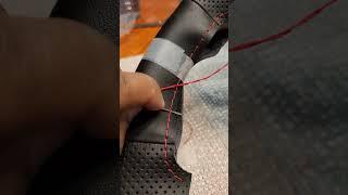 How to Stitch a Steering Wheel Leather Cover