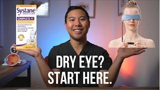 Dry Eyes? START HERE. 3 Best treatments for dry eyes in 2023  Ophthalmologist @MichaelRChuaMD