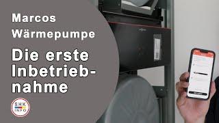 Inbetriebnahme der Viessmann Vitocal Wärmepumpe #3