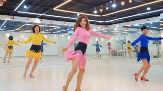 Cha Cha Lambada by Wilkins Intermediate line dance  Withus Korea Seoul