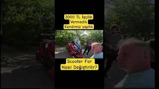 Scooter Far Değişim Nasıl Yapılır? 1000 TL İşçilik Vermedik Kendimiz Yaptık #scooter #ampul #değişim