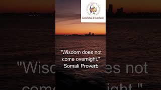 Wisdom does not #sankofapanafricanseries #africanwisdom  #africanproverb #africanphilosophy