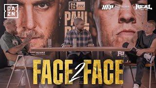 Jake Paul vs Nate Diaz Face 2 Face