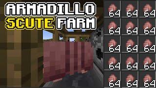 FAST & EASY ARMADILLO SCUTE FARM MINECRAFT 1.21 - TUTORIAL