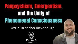 Panpsychism Emergentism and the Unity of Consciousness  wDr. Brandon Rickabaugh - PPP ep. 48