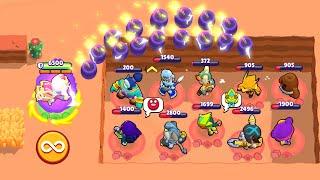 INFINITE SUPERS HYPERCHARGE vs ALL LEGENDARY BRAWLERS Brawl Stars 2024 Funny Moments Fails ep.1398