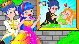 PRINCE ALEX Betrays Poor Princess - Who is REAL Prince Alex?  Poor Princess Life Animation