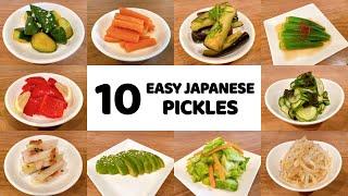 10 Easy Japanese Pickles Tsukemono Recipes for Beginners  Vegan  Authentic Japanese Food