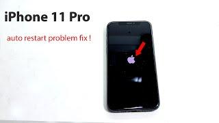 iPhone 11 Pro auto restart problem Fix 