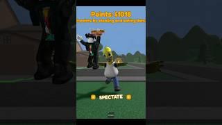 Jumpscare Hungry Homer Simpson   #roblox Roblox Obby Rainbow Friends Hungry Nora