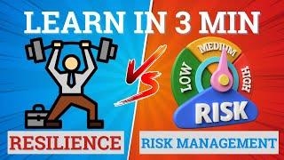 Supply Chain Resilience vs Risk Management