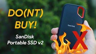 Blazing Fast SanDisk Extreme Portable SSD v2 Hot  Budget External SSD