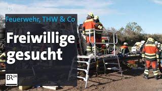 Nachwuchssorgen bei Feuerwehr THW und Co - Freiwillige gesucht  mehrwert  BR24