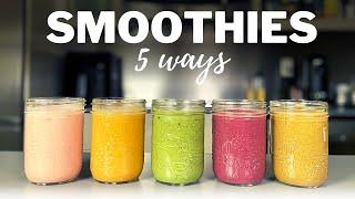 5 HEALTHY SMOOTHIES » My Easy Guide to Delicious Nutritious Smoothies