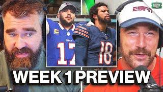 Caleb Williams debut Return of Anthony Richardson & Bradys first broadcast  Week 1 Preview