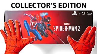 Unboxing MARVELS SPIDER-MAN 2 Collectors Edition PS5 - 19 inches of Venom