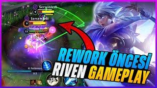 BU MAÇTA BEYNİMİ BIRAKTIM ÖYLE OYNADIM  - Wild Rift Riven