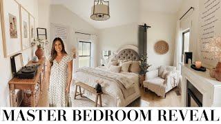 MASTER BEDROOM REVEAL & COZY DESIGN TIPS  how to style a room on a budget