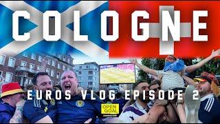 󠁧󠁢󠁳󠁣󠁴󠁿 COLOGNE EUROS VLOG EPISODE 2  Scotland Fan Zone Goes Wild At Goal vs Switzerland