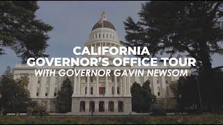 Governor Newsom Gives Tour of Governors Office