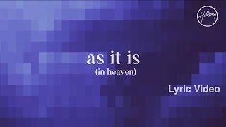 As It Is In Heaven Lyric Video - Hillsong Worship