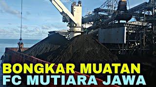 Proses Bongkar Muatan Batu Bara‼️Muara Berau