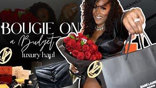 LUXURY HAUL + UNBOXING   GIRL YOU BETTER GET ONE OF THESE  BOUGIE ON A BUDGET  CRYSTAL CHANEL